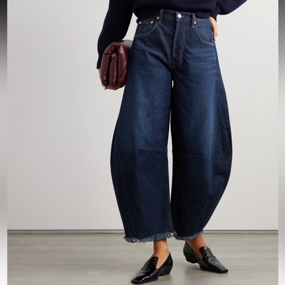 Citizens Of Humanity Blue Boyfriend Jeans Relaxed Fit